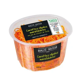 Carottes râpées maraîchères au jus de citron de Sicile (400 g)