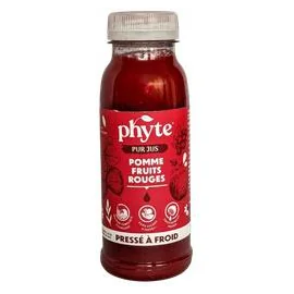 Jus de pomme et fruits rouges pressé à froid (250ml)
