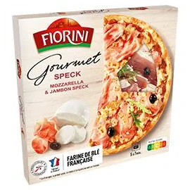 Pizza mozzarella & jambon speck (380g)