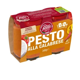Sauce pesto alla calabrese poivrons et ricotta (90g)