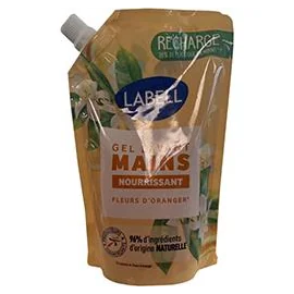 Gel lavant mains nourrissant fleurs d'oranger (500ml)