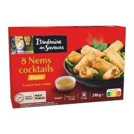Nems cocktails poulet (240g)