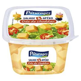 Dés de cheddar - Salade & Apéro (150 g)