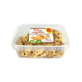 Mini coquilles aux pépites de chocolat (360g)