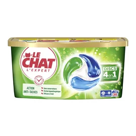 Savon lessive Discs 4 en 1 - Action anti tâches (627g)