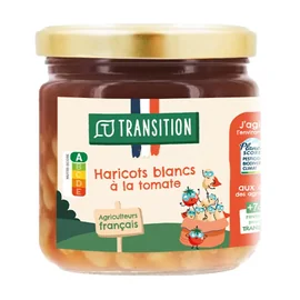 Conserve haricots blancs à la tomate (400g)