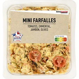 Mini farfalles tomates emmental jambon (700g)