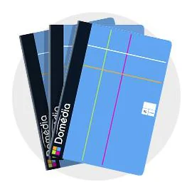 3 cahiers 21x29,7cm reliure intégrale Seyes, 100 pages