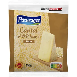 Cantal AOP jeune râpé (150g)