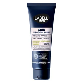 Soin visage & barbe huiles végétales ricin chanvre (75 ml)