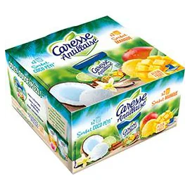 Assortiment de sorbets coco péyi/mangue (120ml)