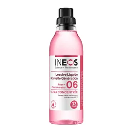 Lessive liquide concentrée - rose et fleur de cajou (1l)