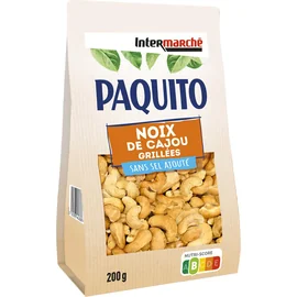Noix de cajou grillées sans sel ajouté (200 g)
