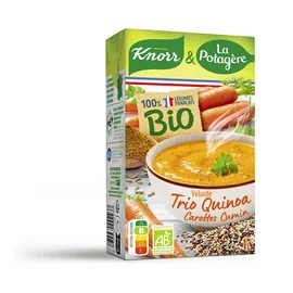 Velouté carottes trio de quinoa et cumin BIO (1l)