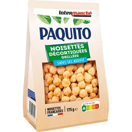 Noisettes décortiquées grillées sans sel ajouté (175 g)
