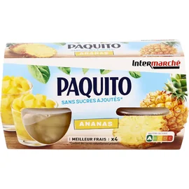Morceaux d'ananas au jus d'ananas, sans sucres ajoutés (75g)