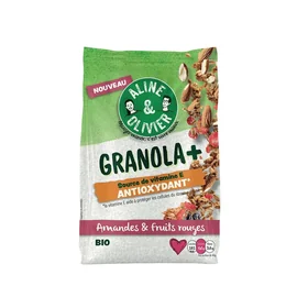 Granola Antioxydant Amandes et fruits rouges (310g)