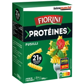 Pâtes fusilli protéinées (500g)