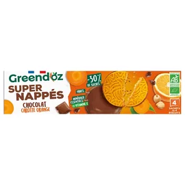 Biscuit nappé choco carotte orange (128g)